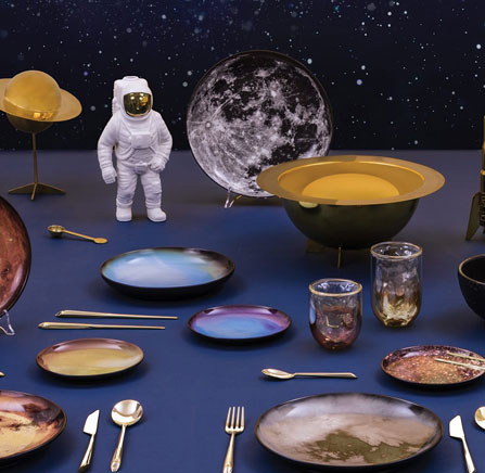 意大利Seletti創意陶瓷星空盤品牌